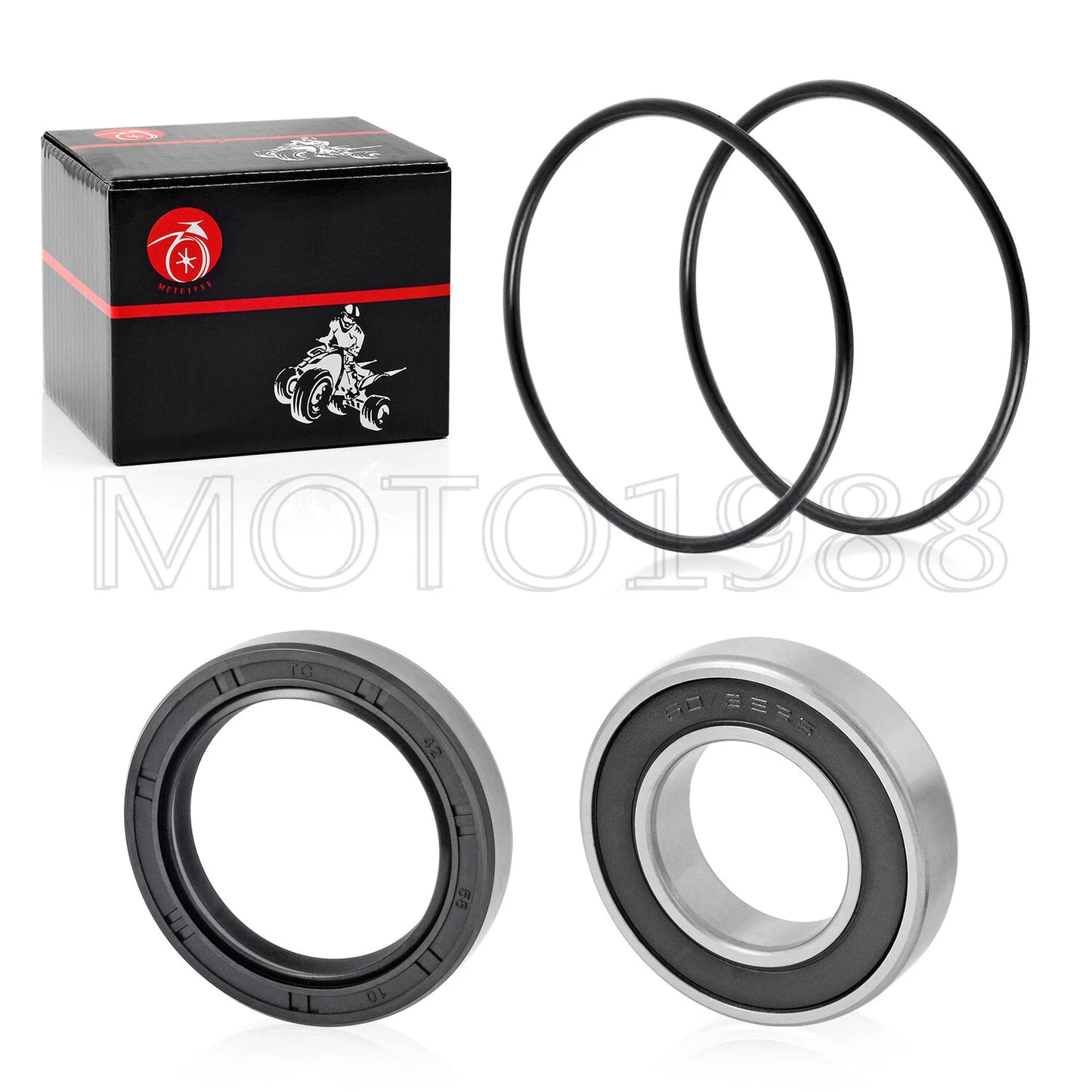 Left Rear Axle Wheel Bearing Seals for Honda Foreman 400/450/500/520(1995–2023)