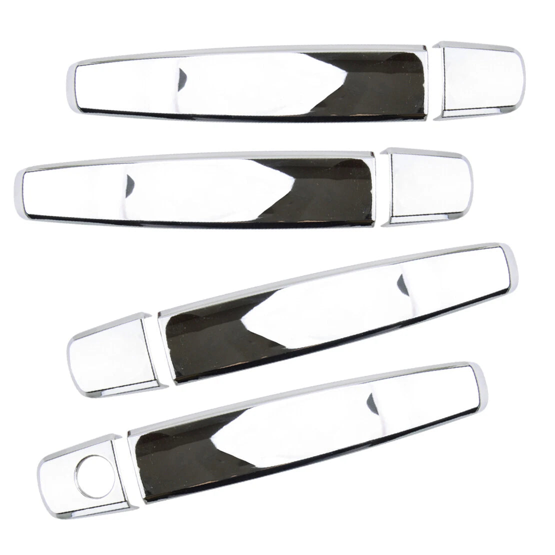 ABS Chrome Silver Exterior Door Handle Cover for Cadillac SRX (2010-2016)