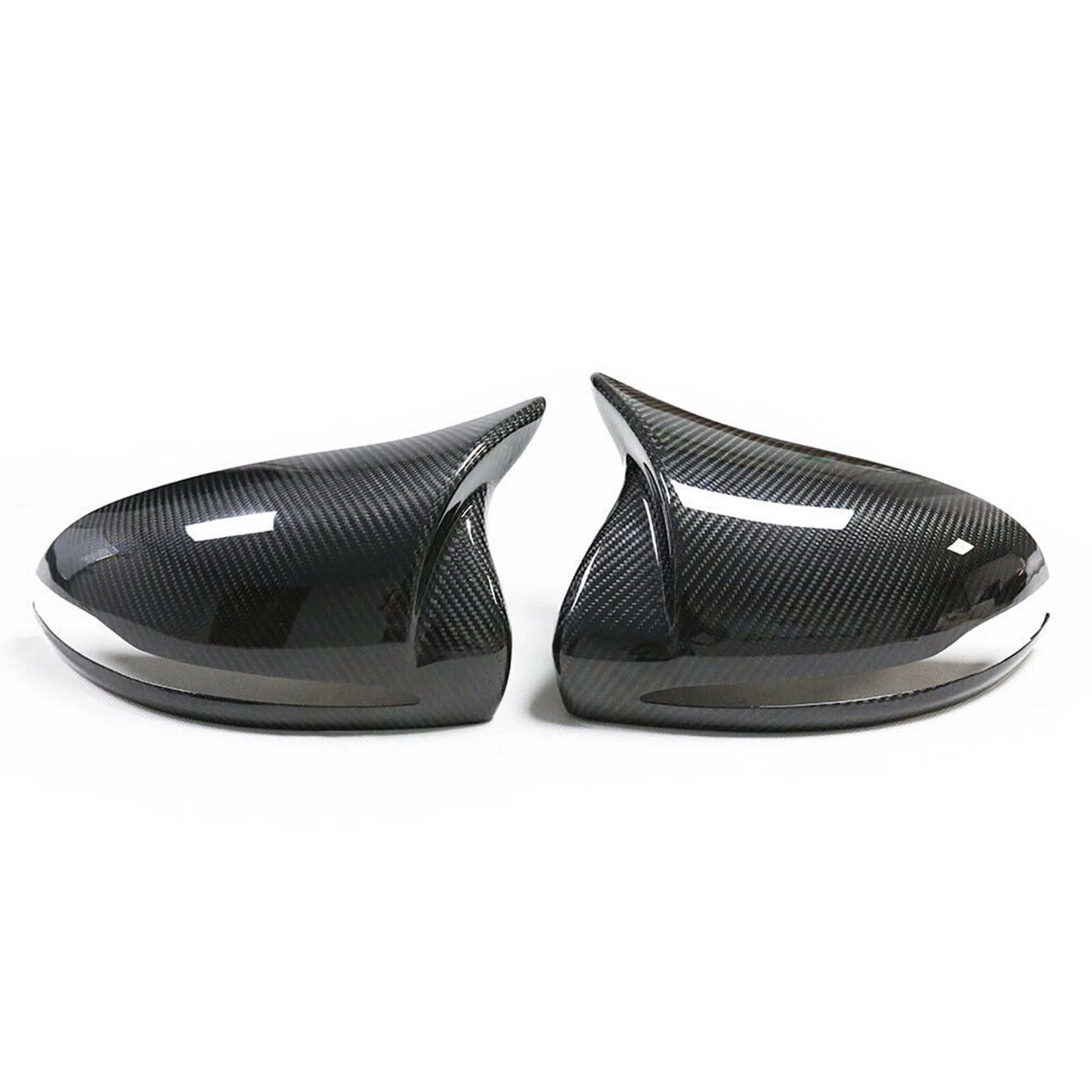 Carbon Fiber Rear Side Mirror Covers for Mercedes Benz W205 (2015-2023)