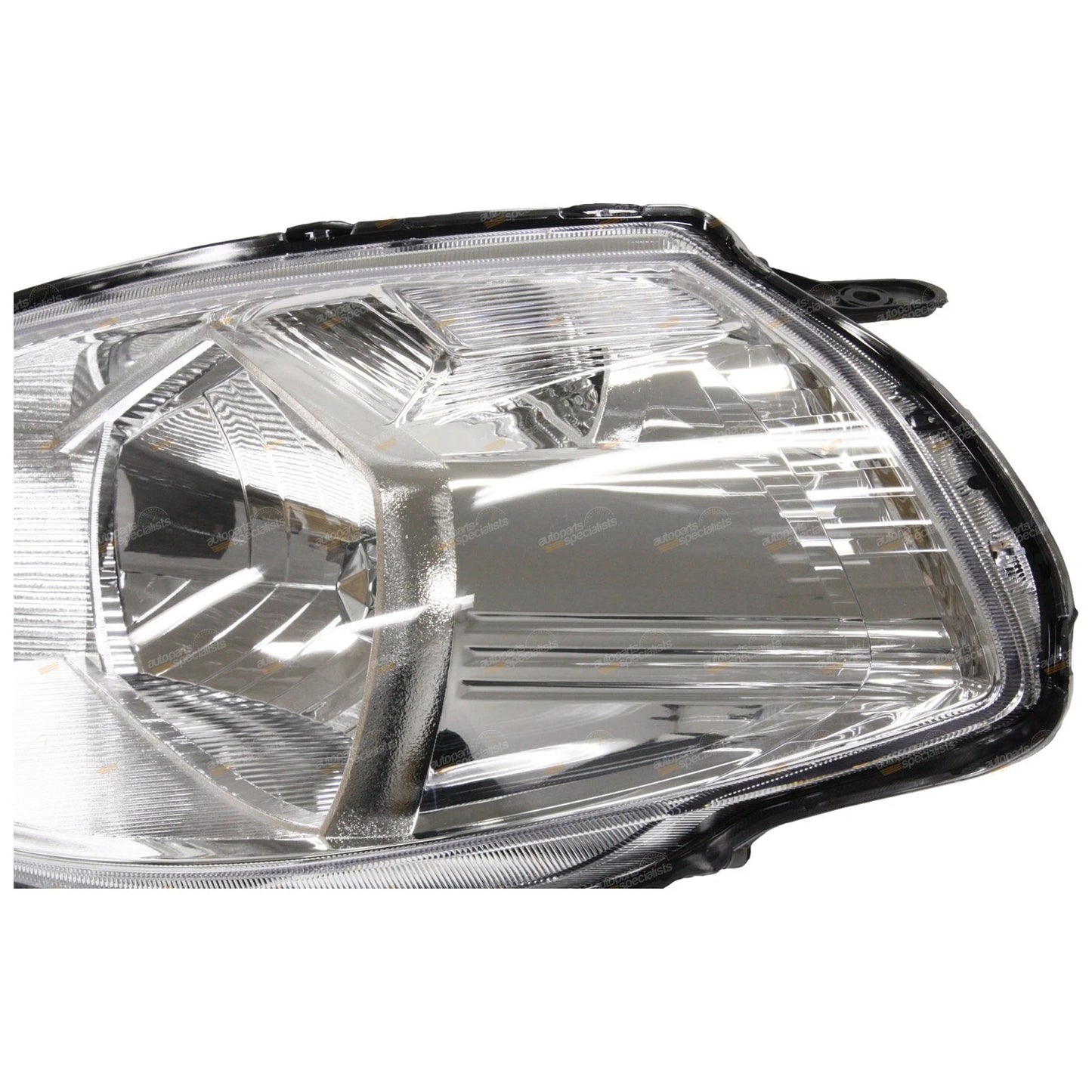 LH+RH Chrome Headlights Pair for Nissan Tiida C11 Sedan/Hatch (2006 - 2009)