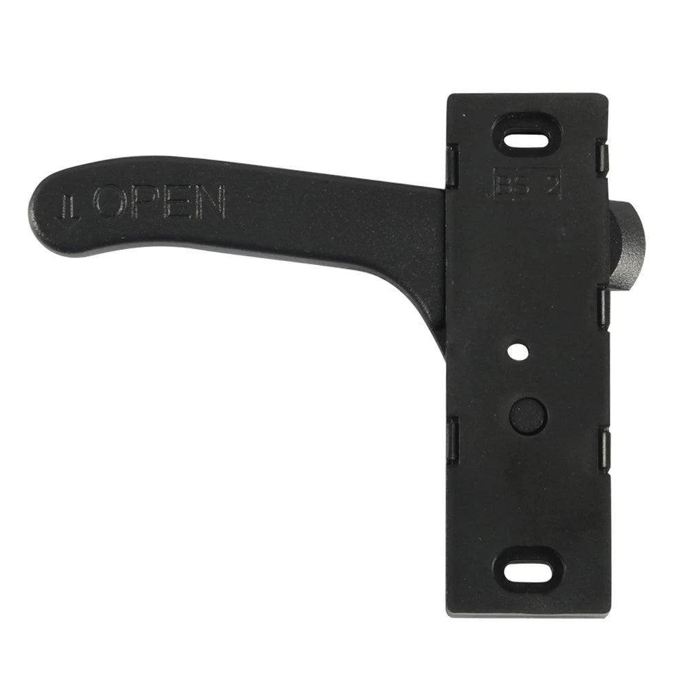 Right Hand RV Screen Door Latch Handle for Camper - Black Universal