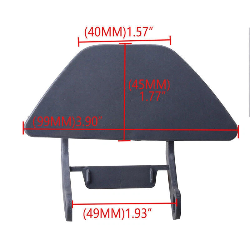 Bumper Headlight Washer Cap Cover for BMW 535i F10 F18 (2014-2016)