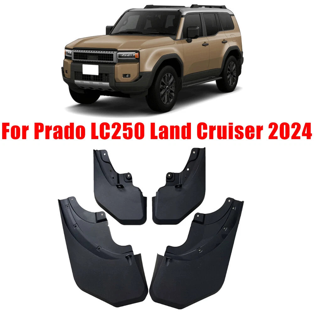 Molded Splash Guards Mud Flaps Guard Fender for Prado LC250 Land Cruiser