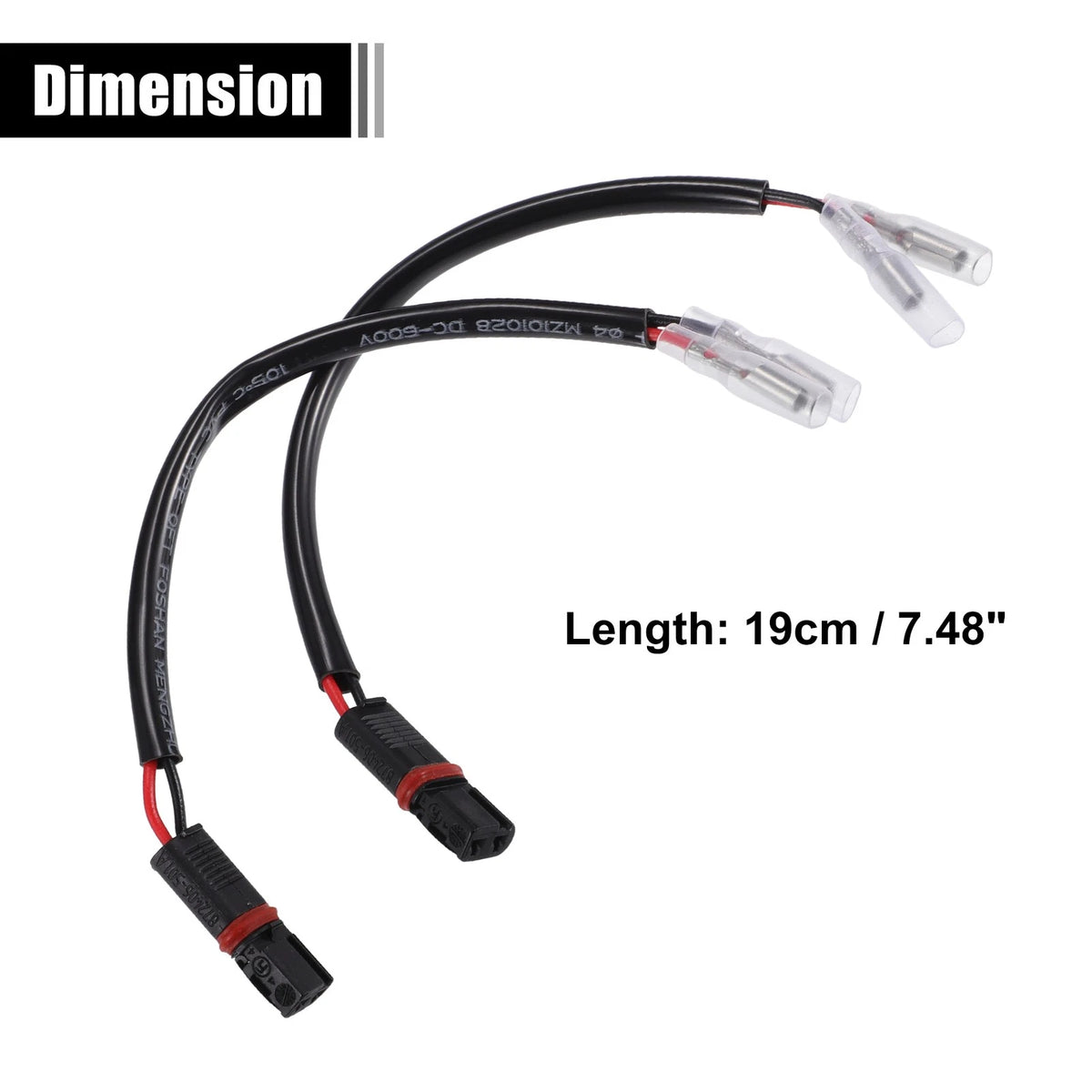 2 x Turn Signal Cable Wiring Adapters for BMW S1000 XR