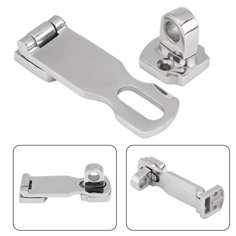 Marine Locker Hatch Stainless Anti-Rattle Latch Boat Fastener Clamp for Boat