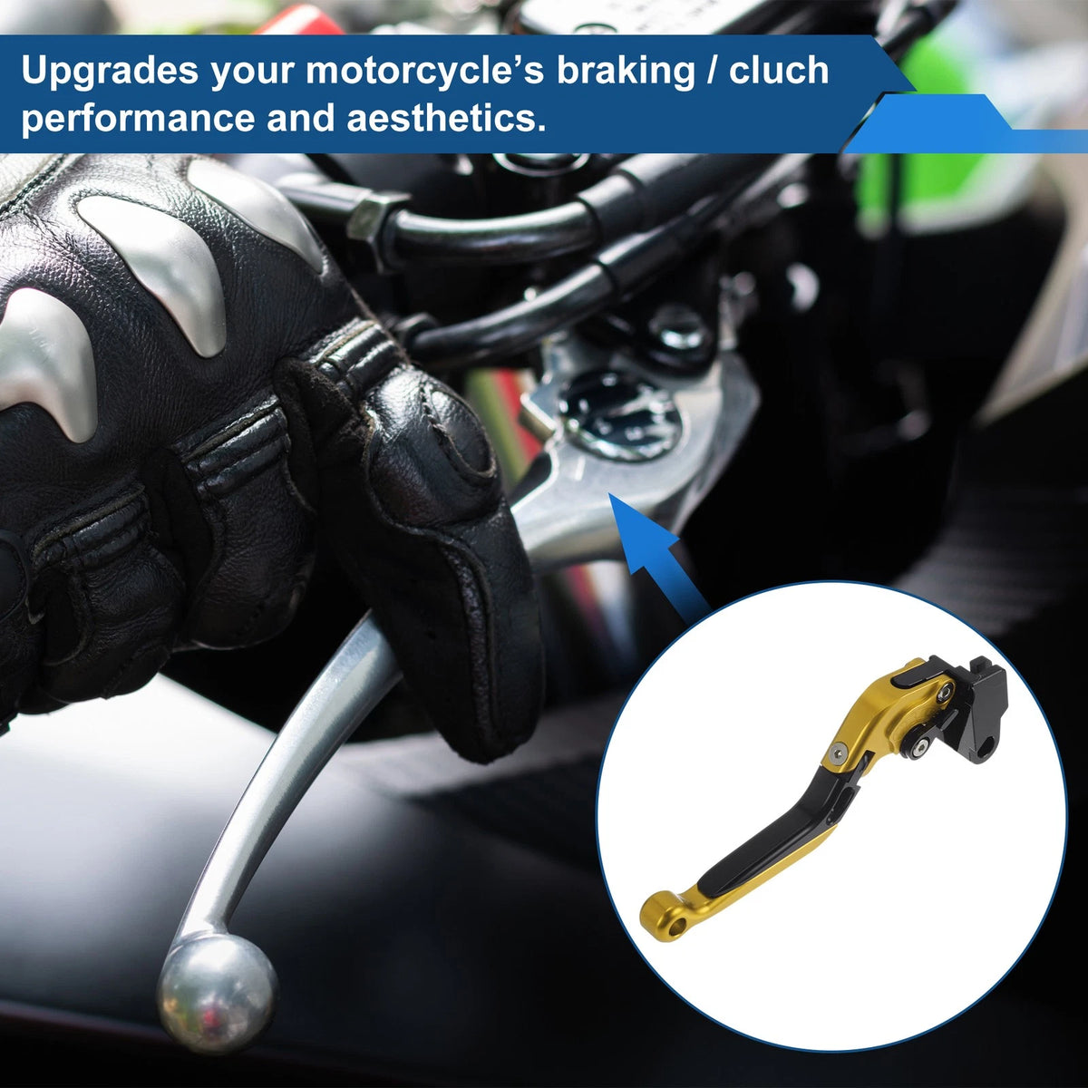 Brake Clutch Levers / Adjustable Short/Long / for Kawasaki Vulcan S 650 (2015–2023)