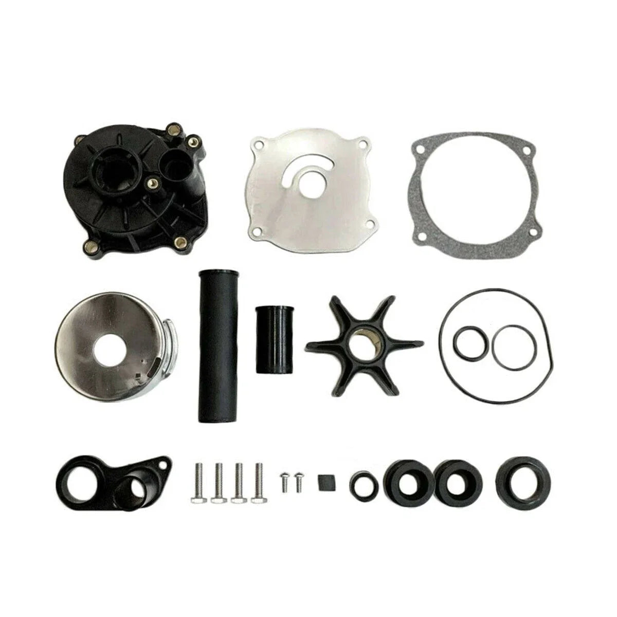 Water Pump Impeller Kit for Johnson Evinrude 90-250HP, 1990-2006