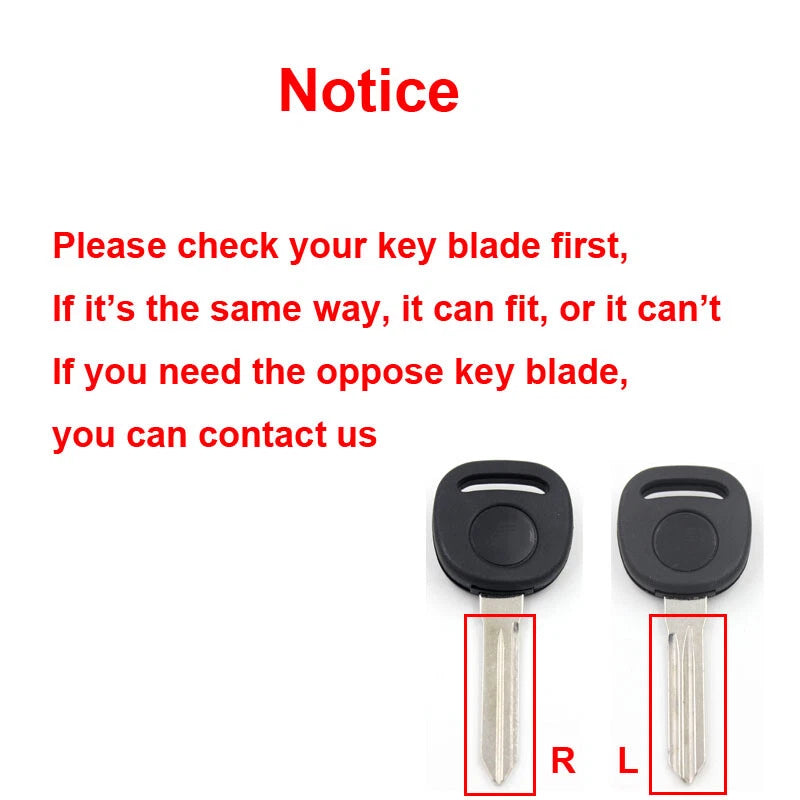 Uncut Spare Remote Key Blade Cover fit For HUMMER H2 2003-2007 Without chip