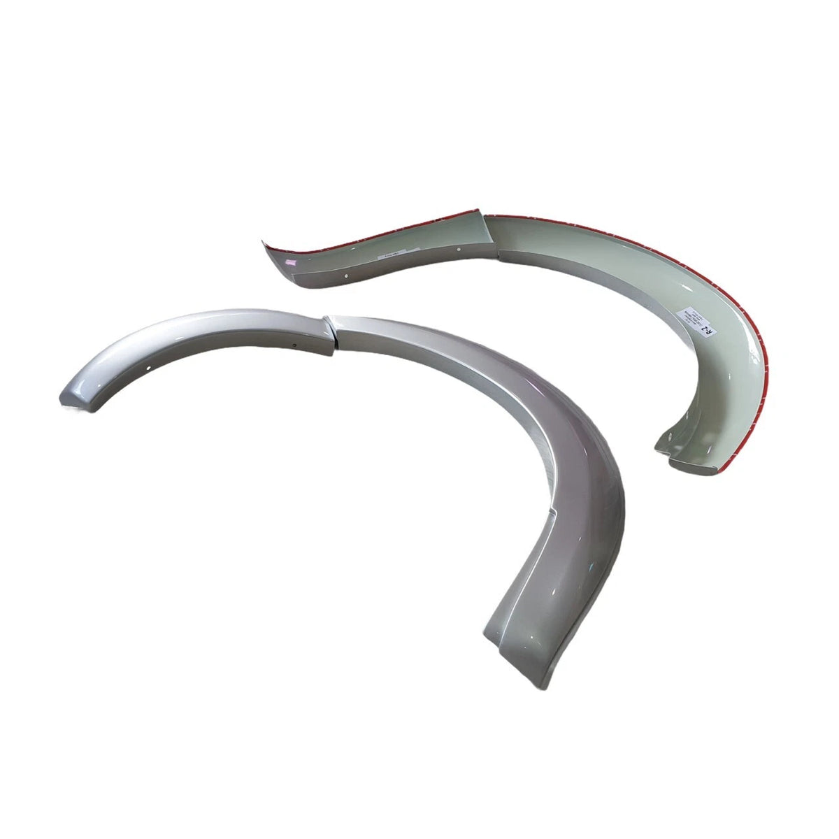 Front Silver K23 Fender Flares for Nissan Navara (2021-2022)