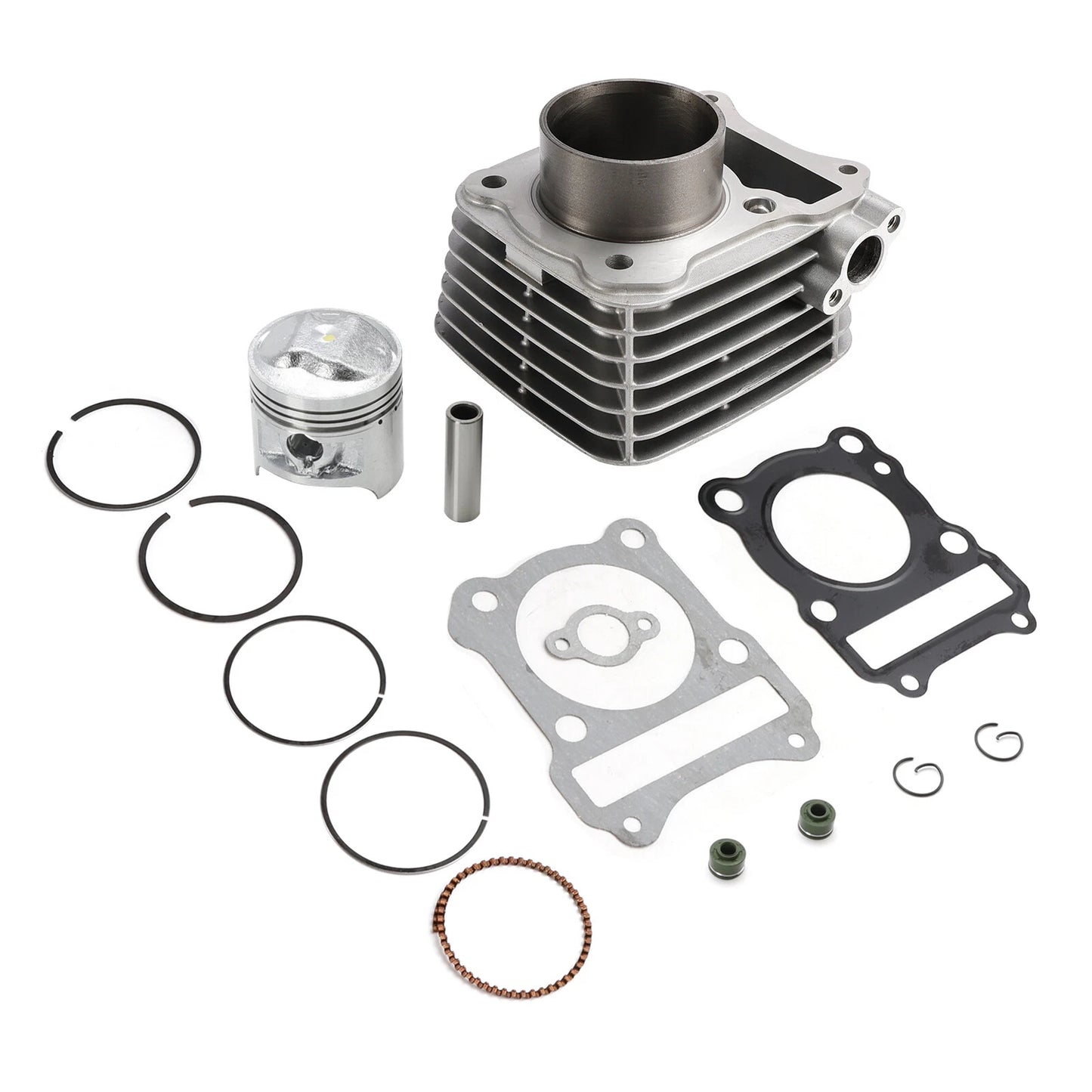 57mm Cylinder Kit with Piston for Suzuki GN 125 GS125 TU125 DR125 GZ125 (2000-2023)