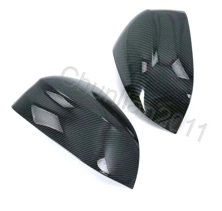 Fiber Plated Side Mirror Molding Cover Trim for 2019-2021 BMW X5 G05 (2019-2021)