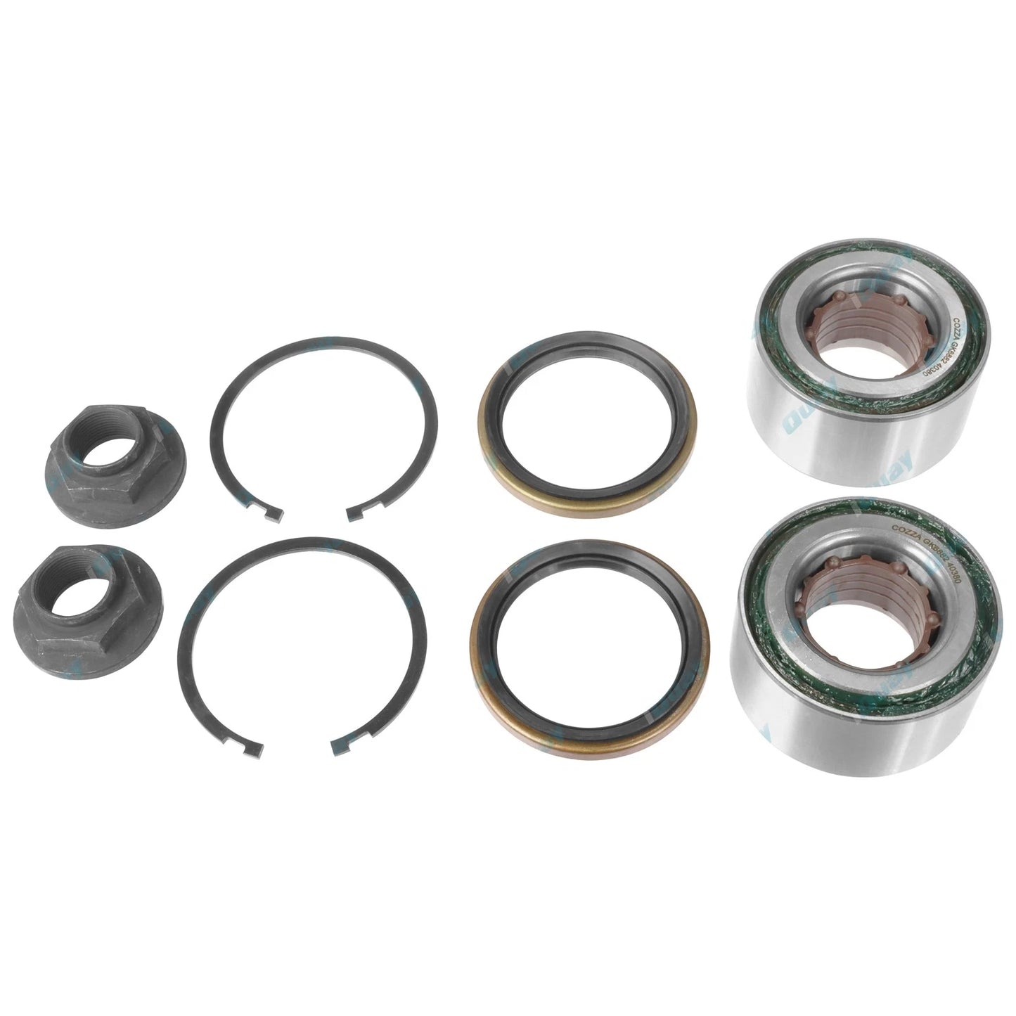 2 x Front Wheel Bearing Kits for Toyota Hilux TGN121 TGN16 2005~2019