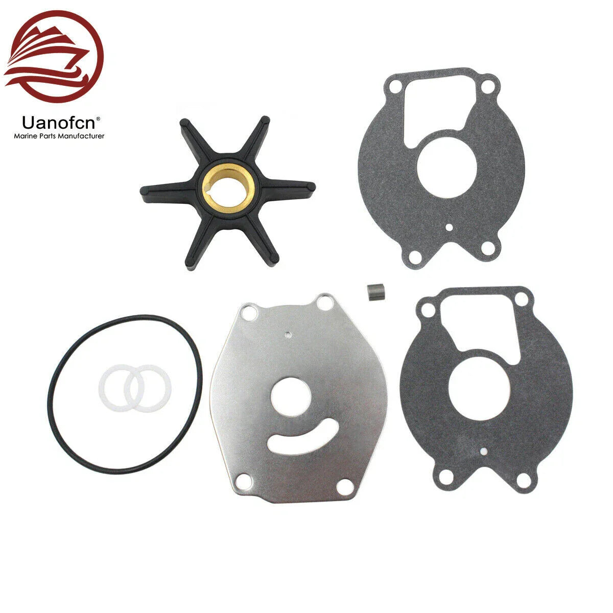 Water Pump Impeller Kit for Mercury 18-25HP 2-Cycle Outboard 18-3215