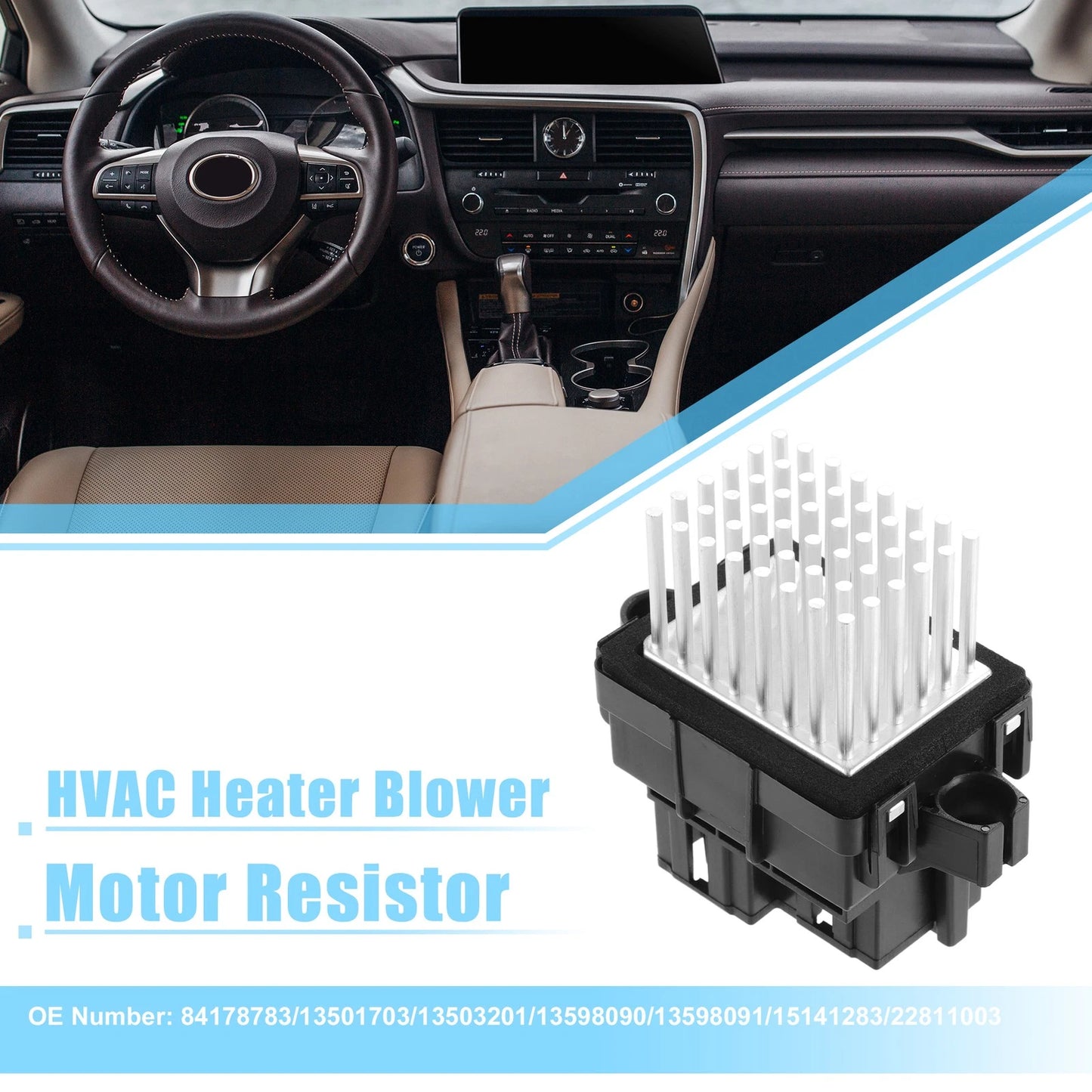 HVAC Blower Motor Resistor for Chevy Suburban 2500 (2007-2013)