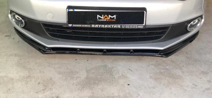 Front Bumper Lip Splitter for VW Jetta MK6 (2011-2018) x3 Pieces