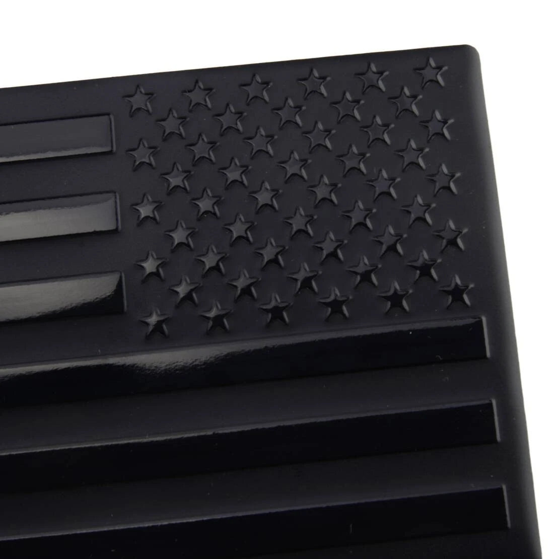 Black USA American Flag Car Trunk Emblem Badge Universal