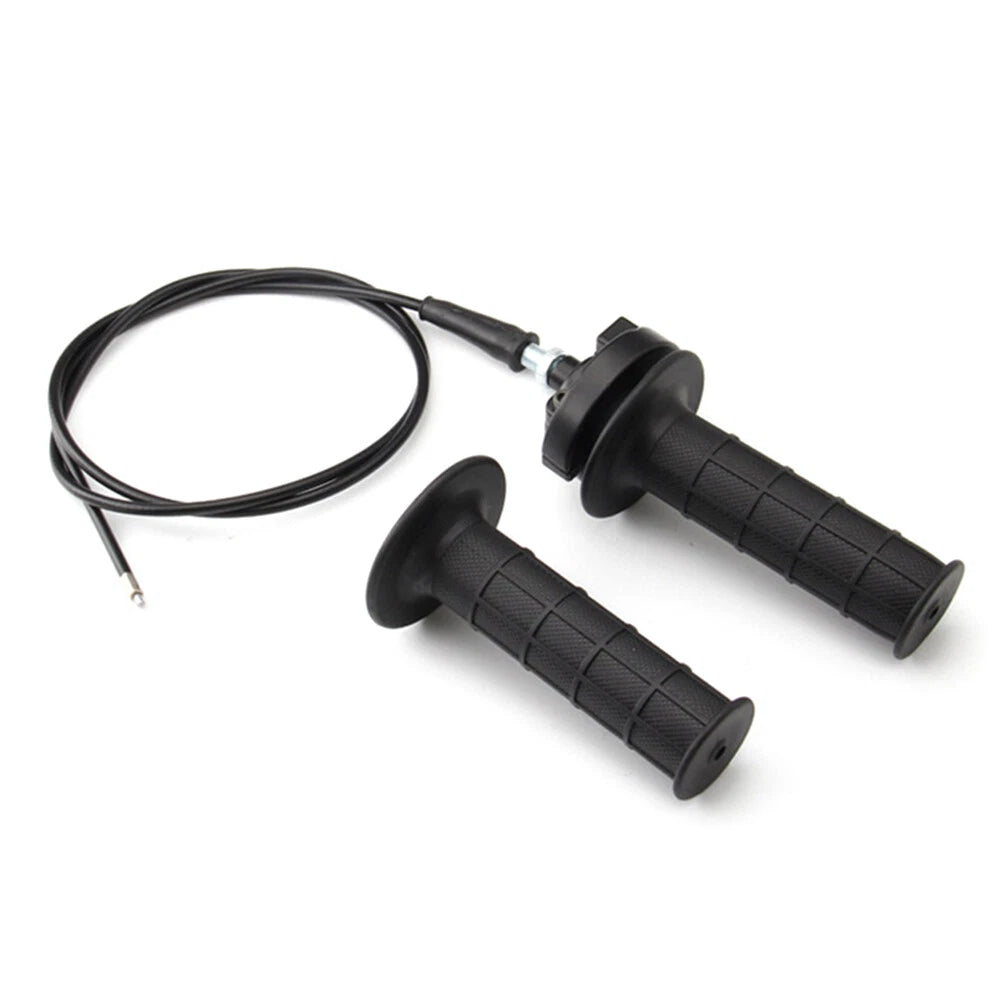 7/8" Motorcycle Black Handle Throttle Clamp Grip