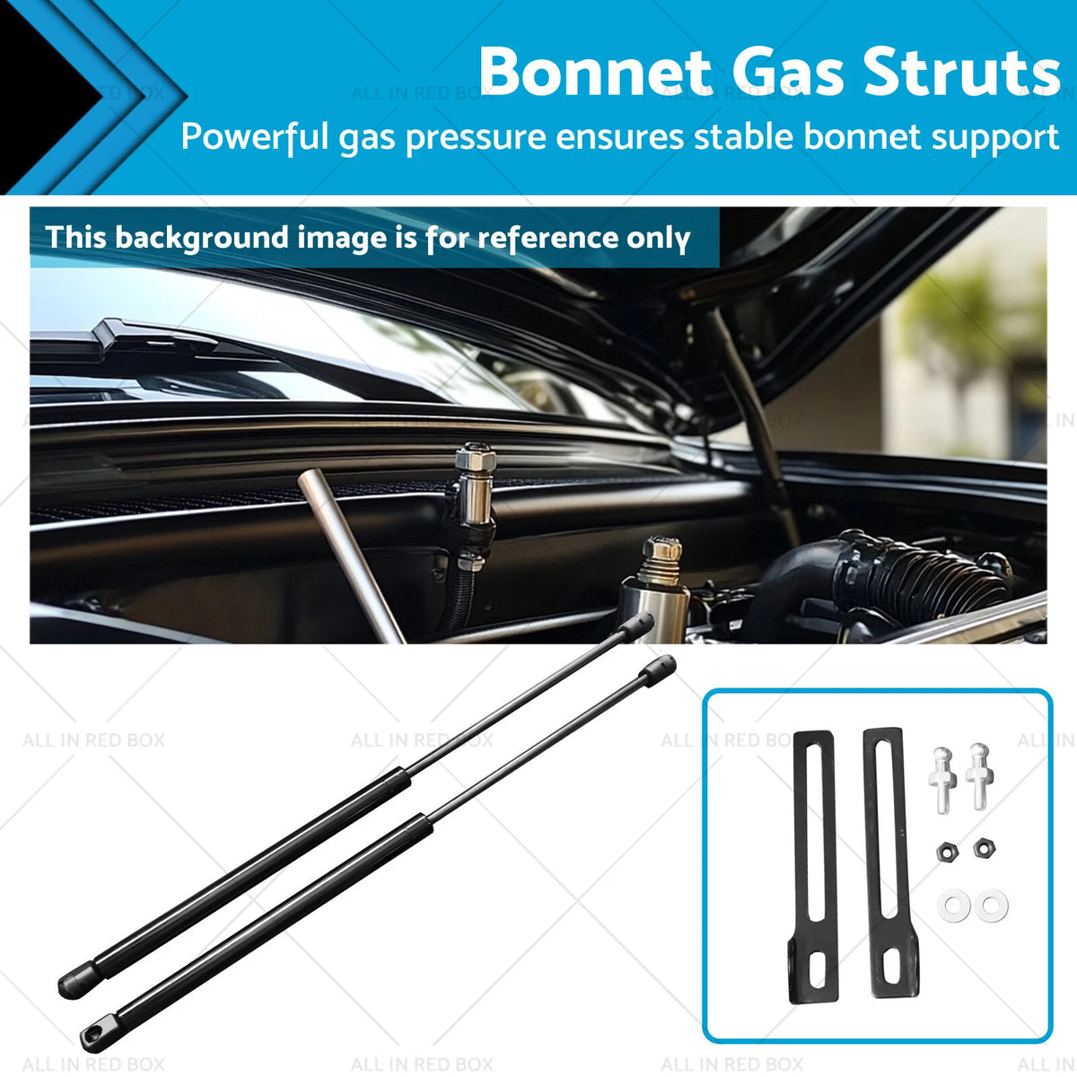 Bonnet Gas Struts Dampers for Holden Colorado 7, Isuzu Dmax (2012-2020)