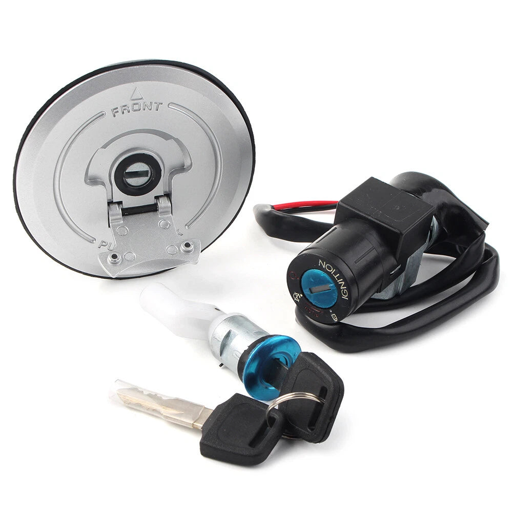 Ignition Switch Fuel Gas Cover Lock Keys for Honda CBR125 CBR125R (2004-2016)