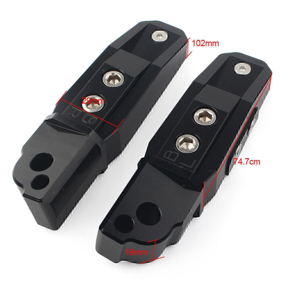 CNC Aluminum Gold Rear Passenger Foot Pegs for BMW S1000RR (2010-2023)