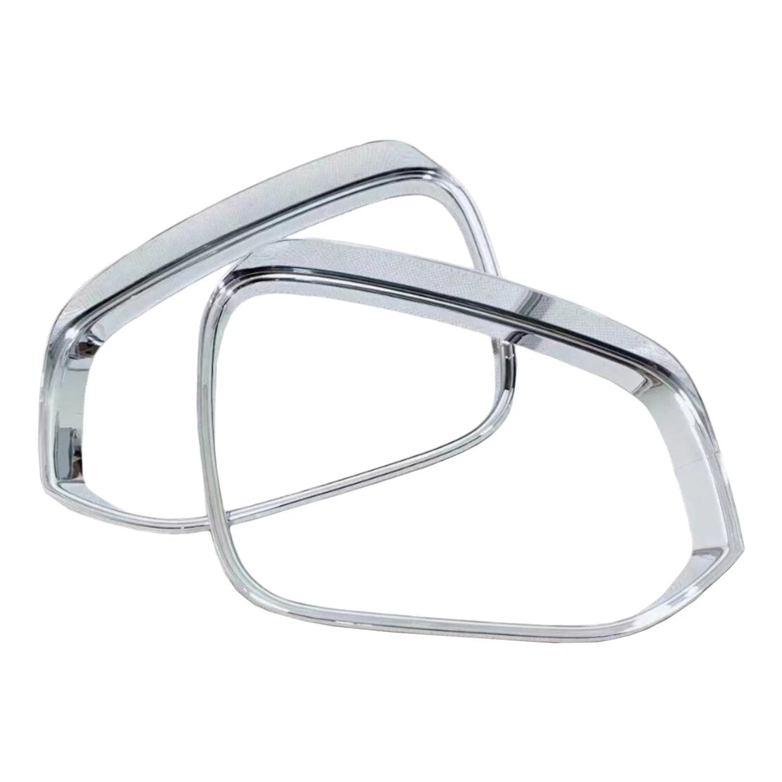 Chrome Silver ABS Mirror Rain Eyebrow Trim for Toyota Corolla Cross (2022-2023)