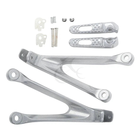Rear Passenger Footrests Footpegs Peg Brackets for Honda CBR1000RR (2008-2016)