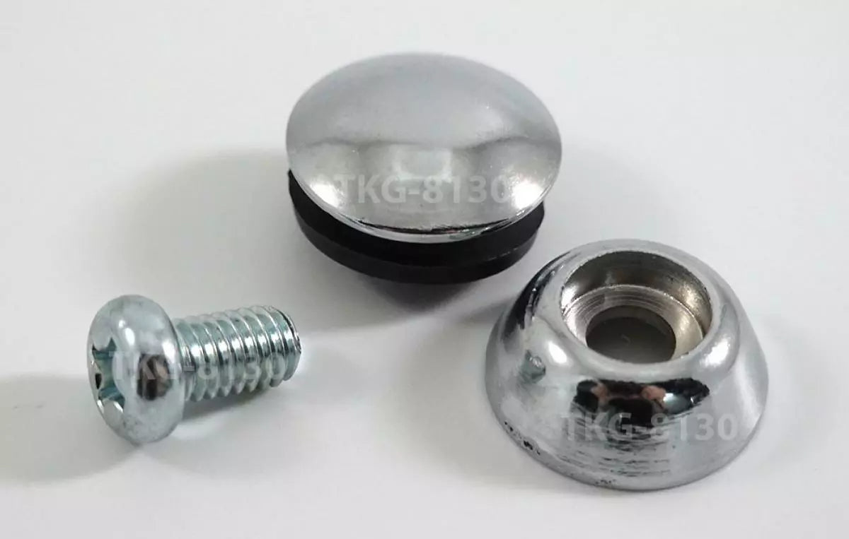Chrome Bolt Nut Screw Rear Cab Latch Lock for Toyota Hilux (2005-2014)
