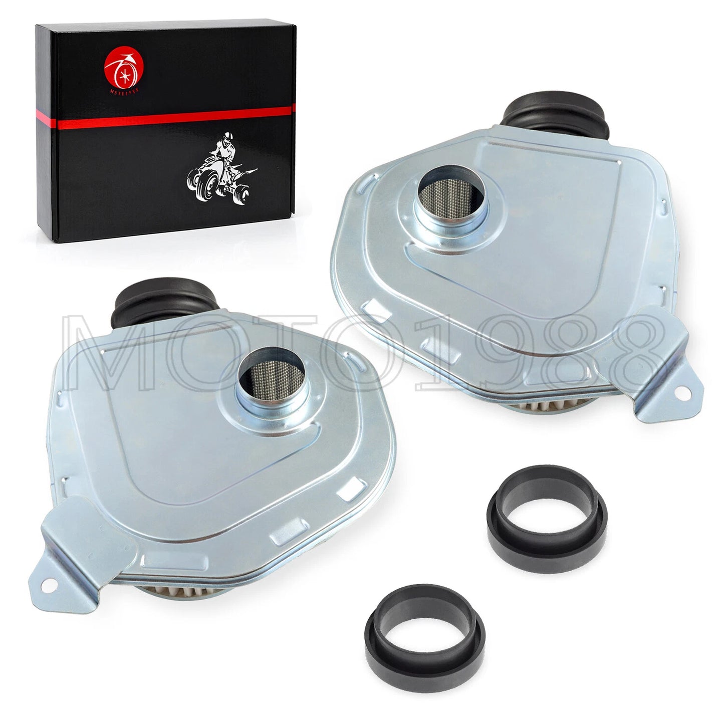 Air Filter Cleaner Set Right + Left for Honda CB350 (1968–1973)