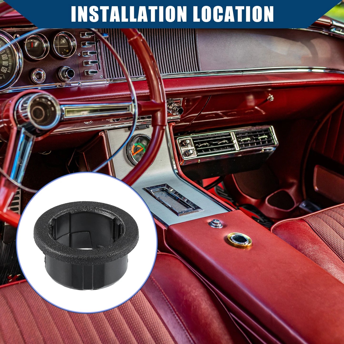 Cigarette Lighter Ring Border for Dodge Chrysler 300