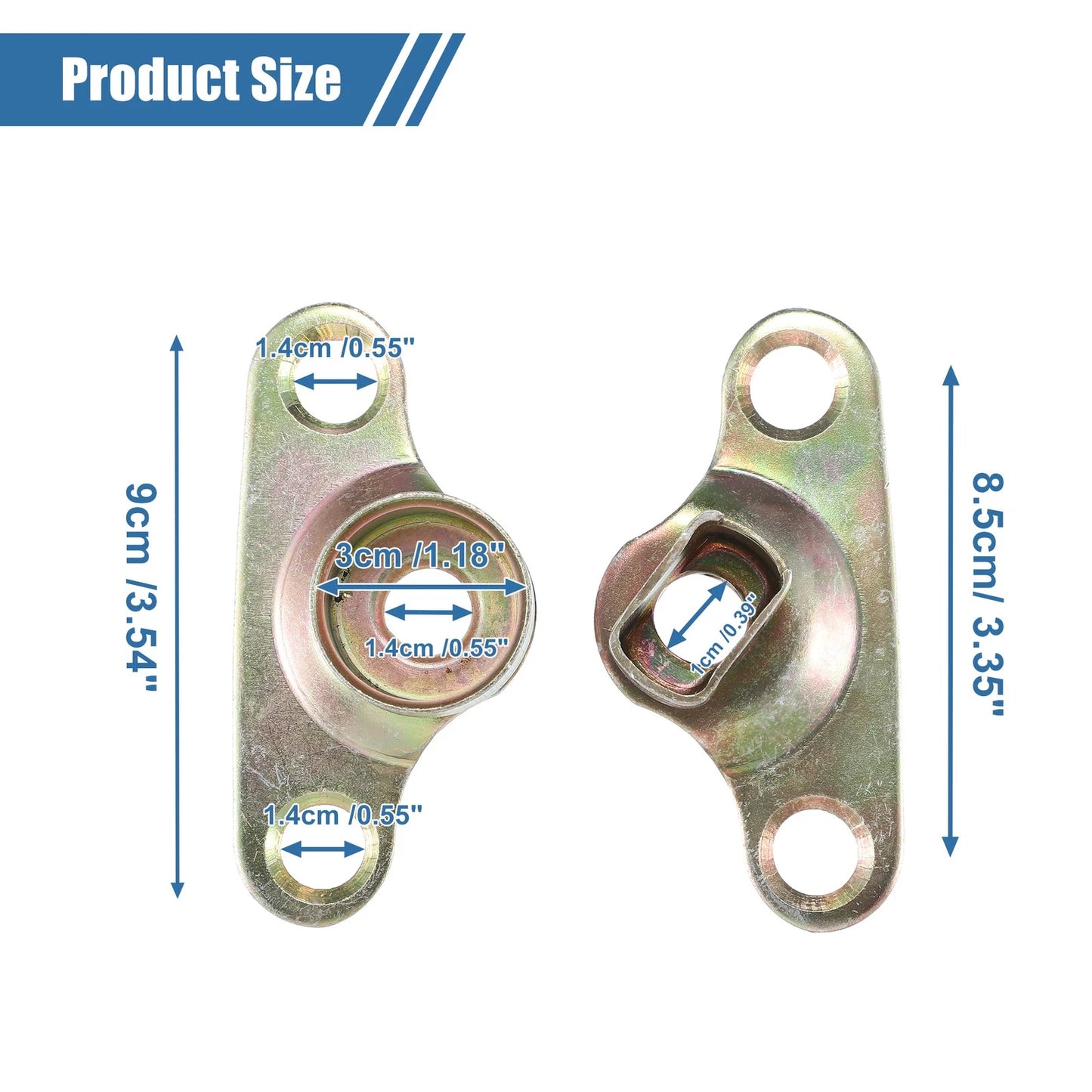 Tailgate Hinge Roller Pivot for Ford F-150 (1997-2003) - 2 x Left & Right