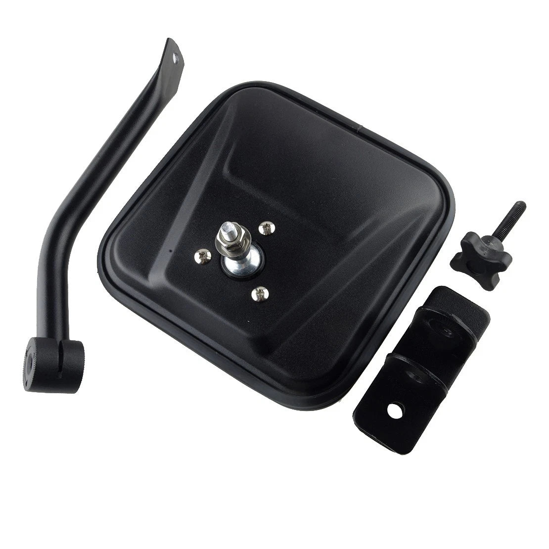 Quick Release Door Hinge Rear View Mirror for Jeep Wrangler TJ JK (1997-2017)