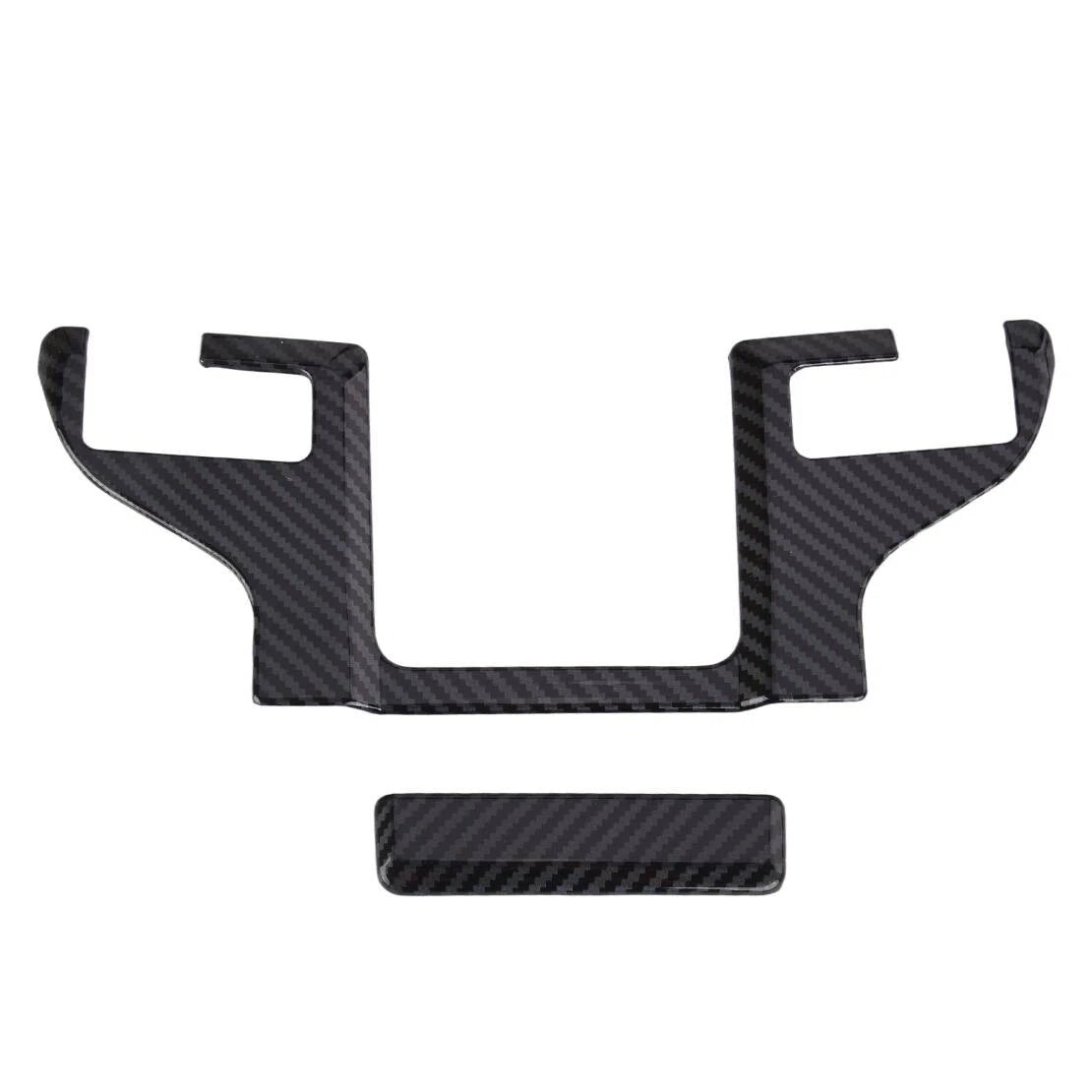Carbon Fibre Center Console Button Cover Trim for Grand Highlander (2024)