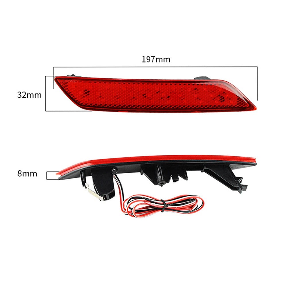 Parking Lamp Bumper Reflector Brake Light for Honda Civic Sedan (2013–2015)