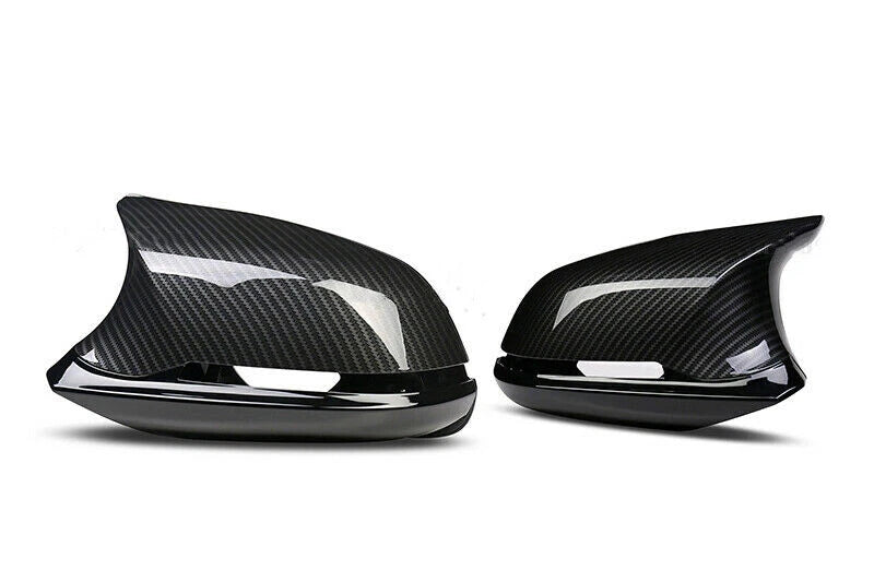 Side Mirror Cover Caps for BMW F20 F22 F30 X1 2012-2020 Carbon Fiber