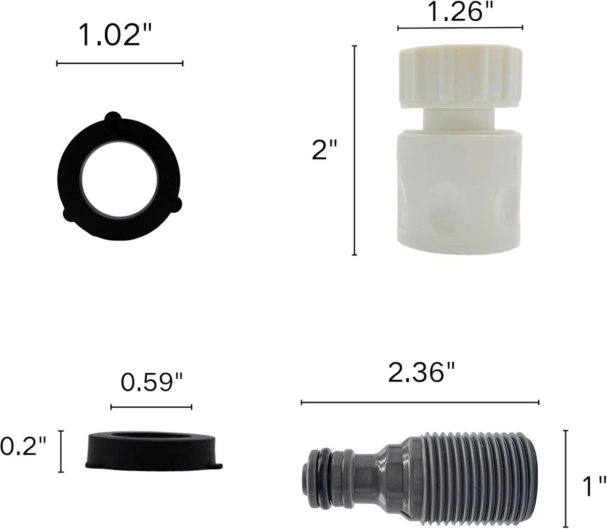 Outboard Flush Kit for Mercury/Mariner Boats - Remove Sand, Silt, Salt