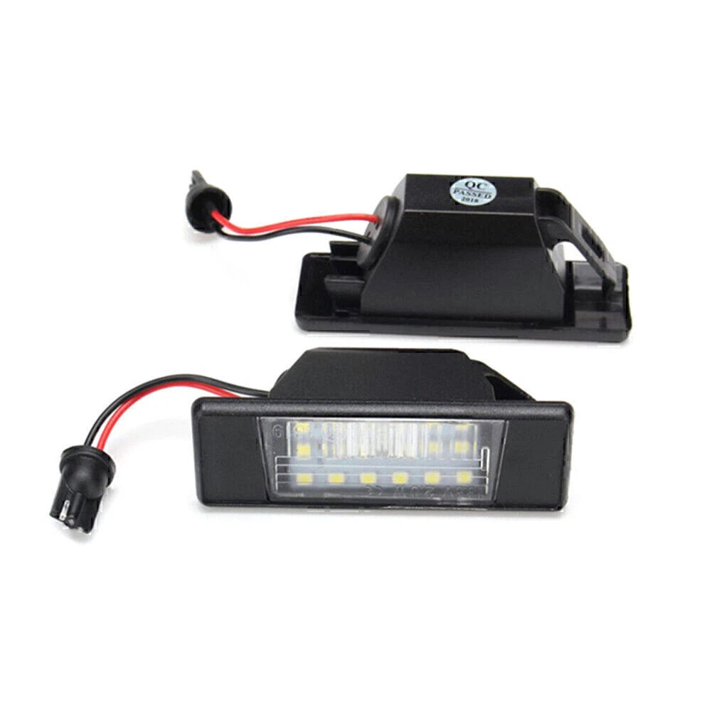 ABS LED License Plate Lights for Nissan Juke, Versa, X-Trail (2011-2023)