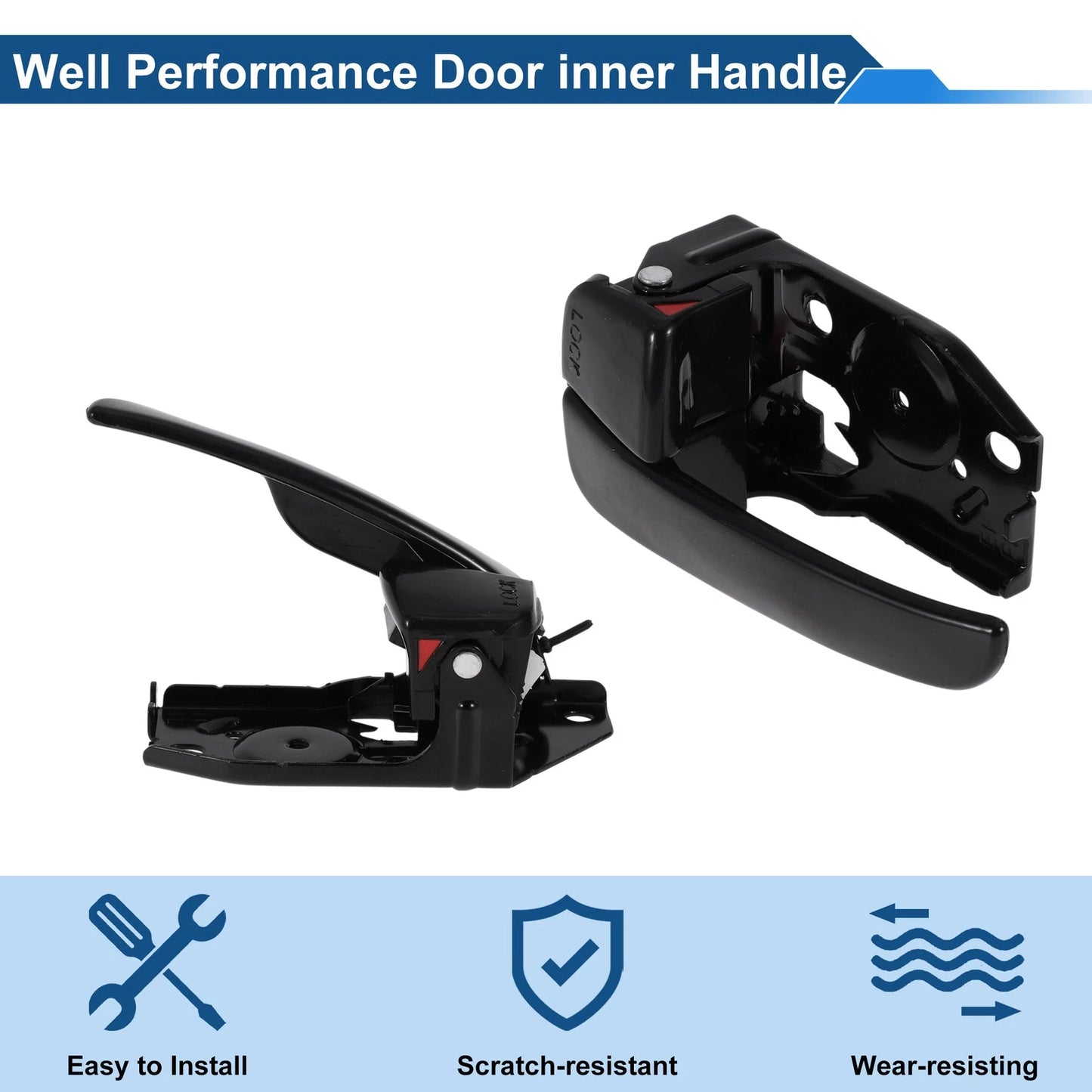 Front Passenger Side Interior Door Handle for Hyundai Sonata (2001-2005)