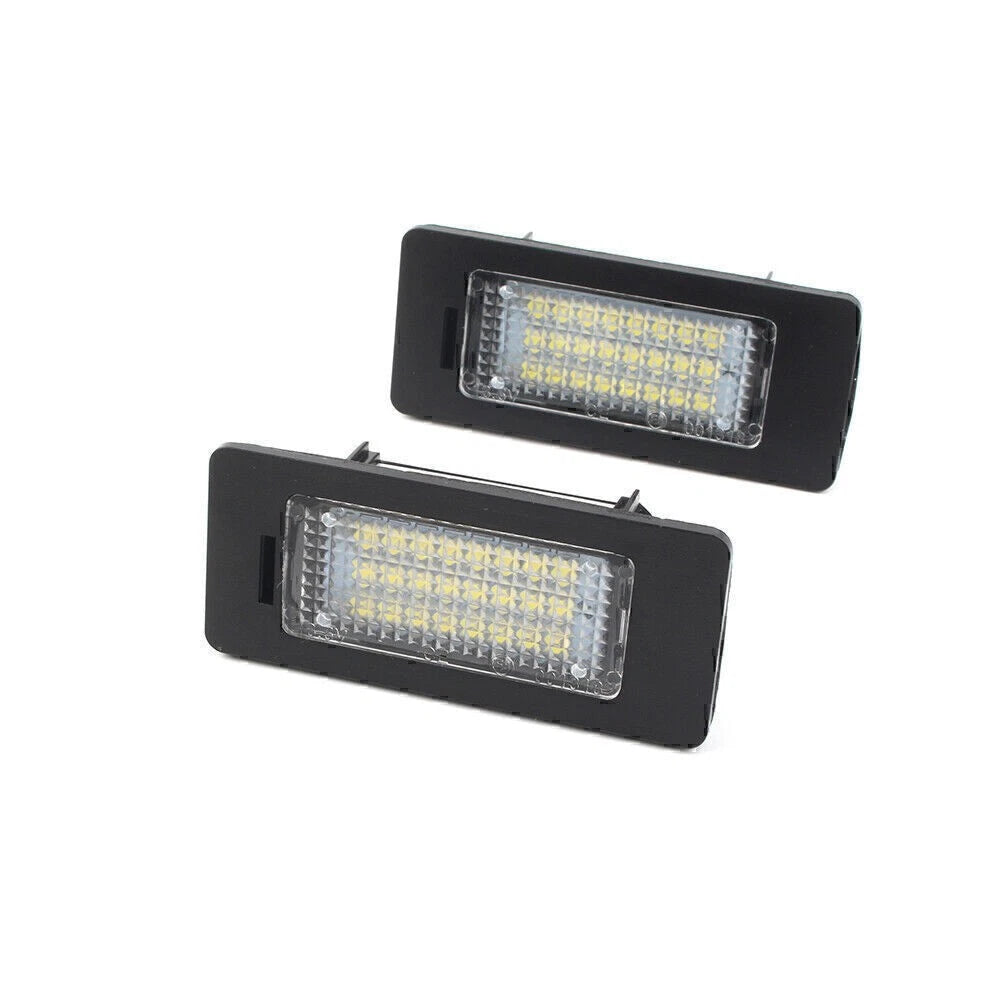 LED License Plate Light 2835 24SMD for Audi A4 A6 C7 Q5 S5 A5 (2013-2018)