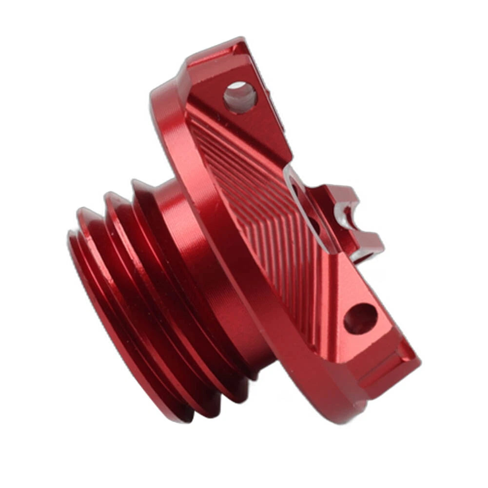 Red Engine Oil Cap Bolt Screw Filler Cover for Kawasaki Z400 Z650 Z800 Z900 Z1000