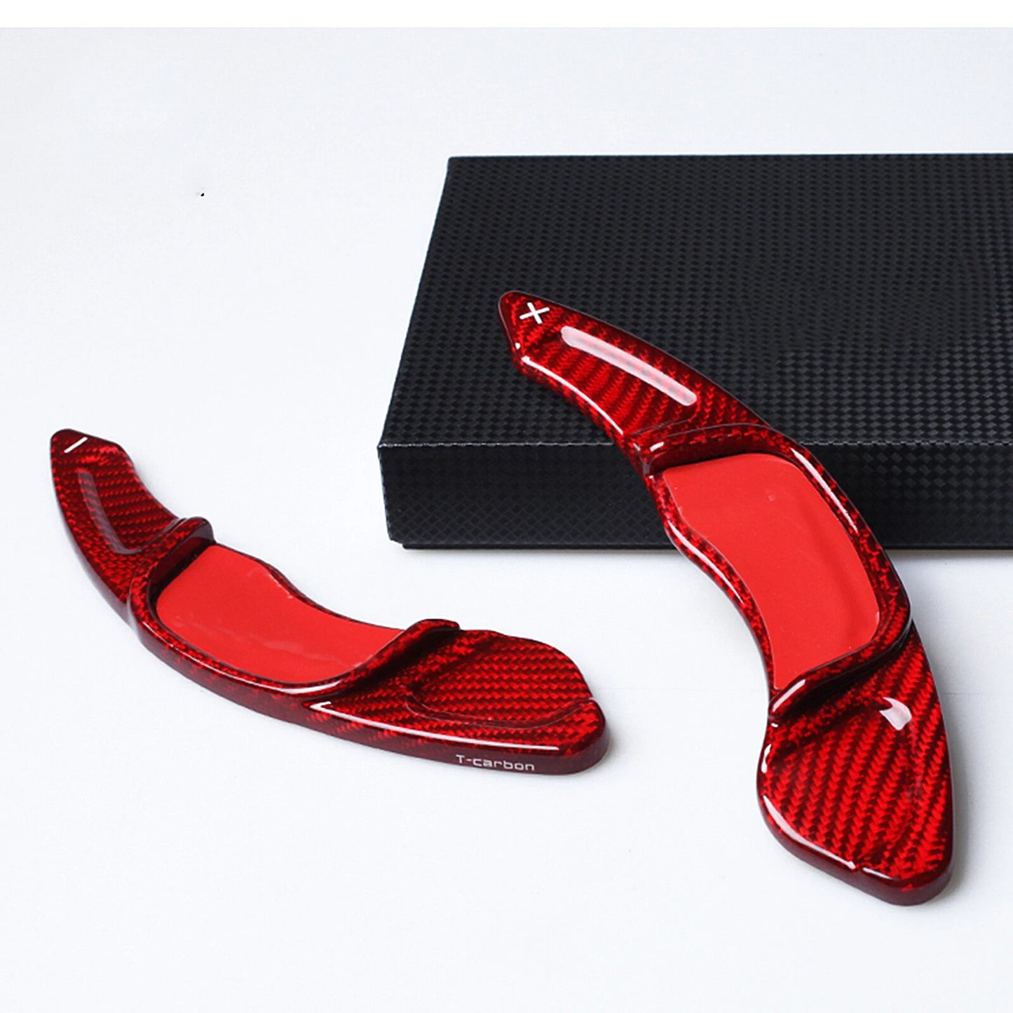 2 x Carbon Fiber Shift Paddle Extensions for Golf 7 R-Line GTI (2013-2020)