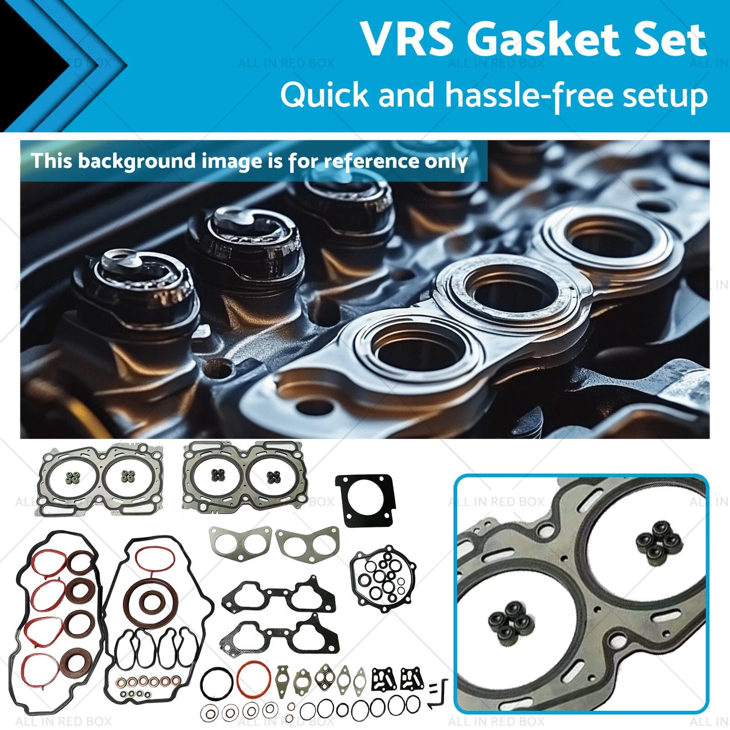 Gasket Set for Subaru Impreza 2.0T STi WRX EJ205 EJ206 EJ207 (1998-2003)