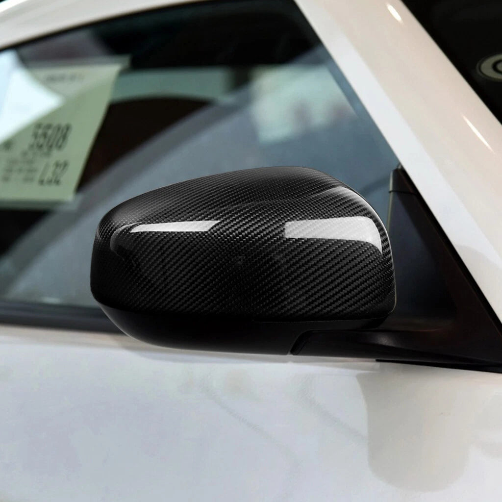 Mirror Cover Caps for 2009-2020 Nissan 370Z Z34 Carbon Fiber (2009-2020)