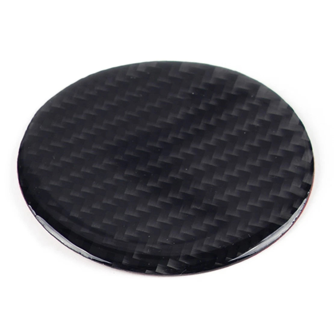 2 x Carbon Fiber Drink Holder Mats for Ford Mustang (2015-2019)
