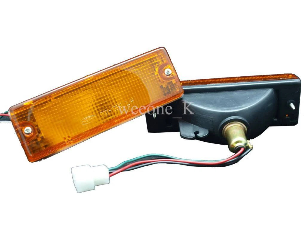 3 x Wire Front Bumper Lights for Isuzu UteTF TFR (1991-1997)
