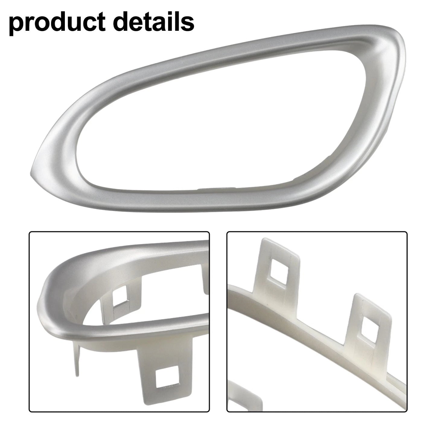 Front Left Interior Door Handle Trim Bezel for Nissan Sentra (2013–2013)