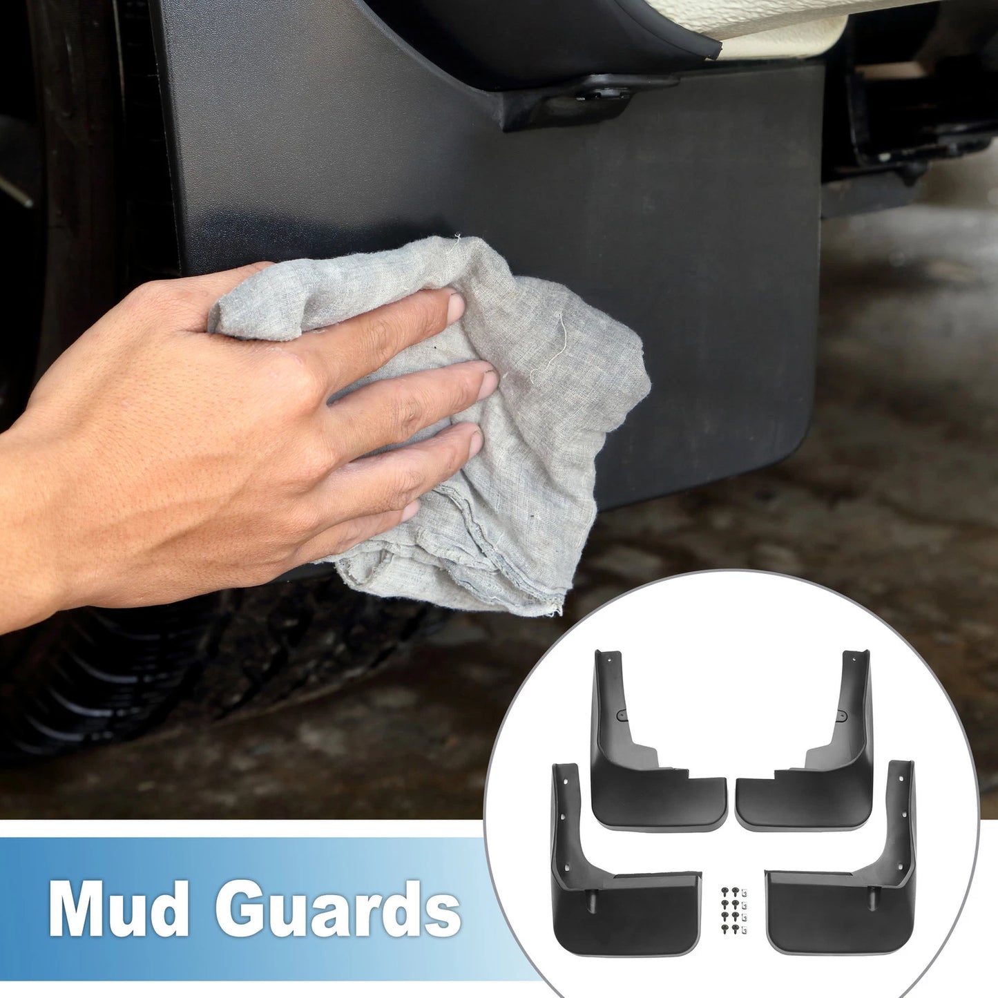 Mud Flap Splash Guard for Toyota Highlander 2011-2013