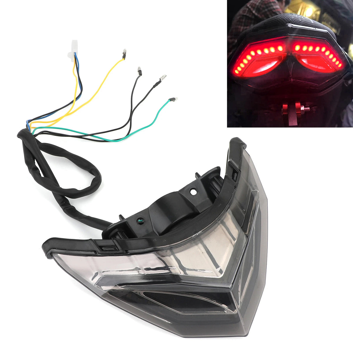 Tail Light for Kawasaki Ninja 250 300 (2013-2017)