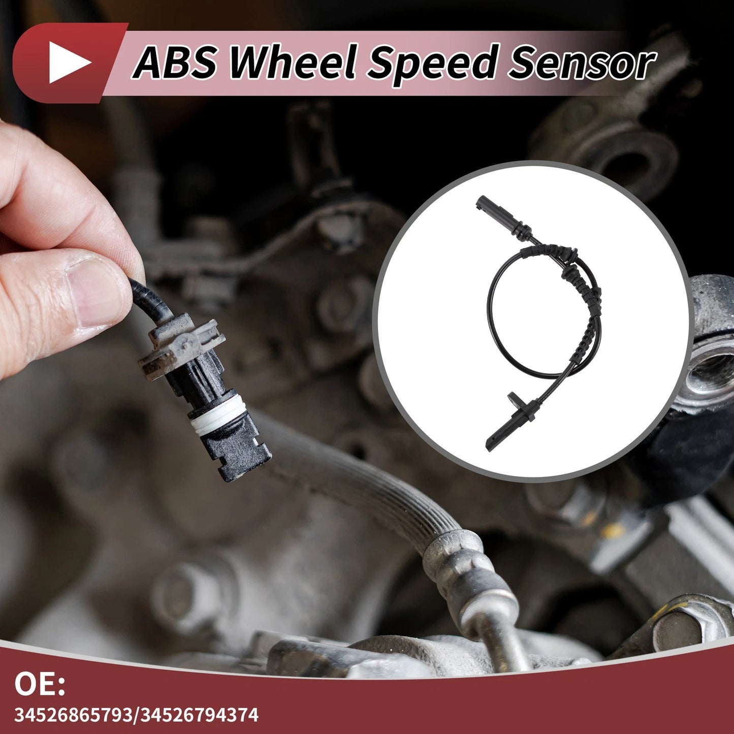 ABS Wheel Speed Sensor for BMW i3 Elektro