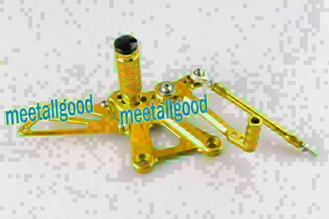 Adjustable Racing Footpegs for Honda CBR250R 2010-2013 Rear Sets Gold GP