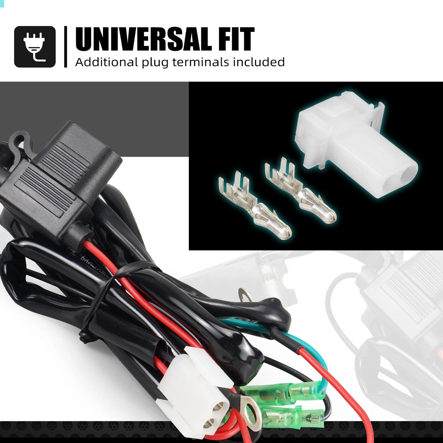 Fan Cable ON/OFF Switch Kit for KTM 125-500 XC/XCF/XCW/SX/SXF/EXC/EXCF (2017-2022)